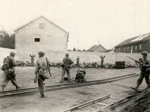 Начало восстания в концлагере Дахау