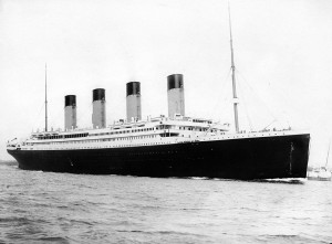 «Титаник» вышел из саутгемптонского порта