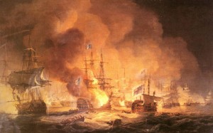 Наполеон в Абукирском морском сражении лишился флота