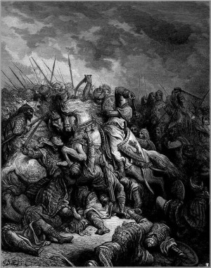 Битва при Арсуфе между Саладином и Ричардом Львиное Сердце