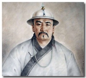 Тушэту-хан впервые обратился к цинскому императору Канси, прося его выступить в карательный поход против Галдана