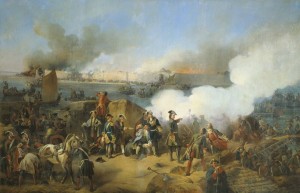Русские войска осадили шведскую крепость Нотебург.