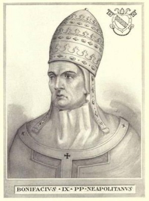 Папой римским избран Бонифация IX
