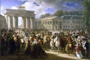 Наполеон вступает в Берлин