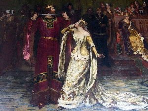 Эдуард III учредил орден Подвязки