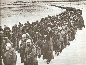 В плен взяты 91 000 немцев во главе с фельдмаршалом Паулюсом