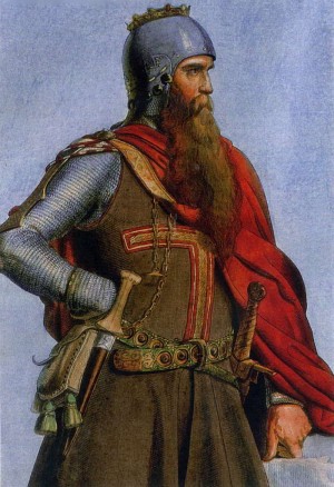 Фридрих I Барбаросса занял престол императора Священной Римской империи