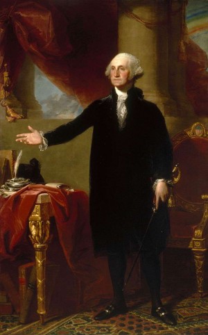 Первым президентом США избран Джордж Вашингтон