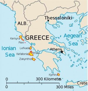 Великобритания согласилась передать Ионические острова в распоряжение Греции