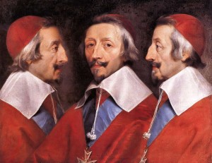 Людовик XIII назначил своим министром кардинала Ришельё