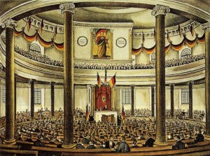Открылся первый общегерманский парламент