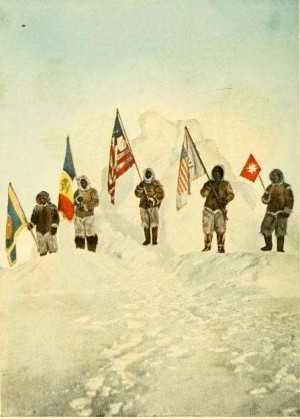 Роберт Пири первым достиг Северного полюса