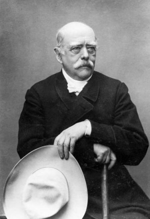 Первым канцлером Германии назначен Отто фон Бисмарк