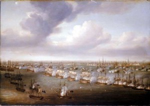 Адмирал Нельсон разгромил флот северных держав в бухте Копенгагена