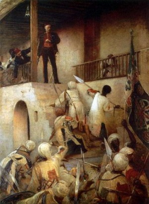 Махди осадил генерала Гордона в Хартуме