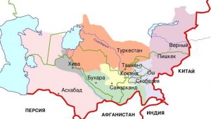 Образовано Туркестанское генерал-губернаторство