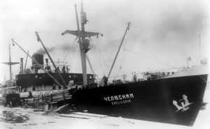 Советский пароход «Челюскин» затонул в Северном Ледовитом океане