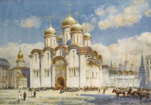 В Кремле рухнул недостроенный Успенский собор