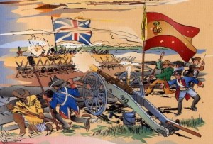 Испания объявляет войну Великобритании