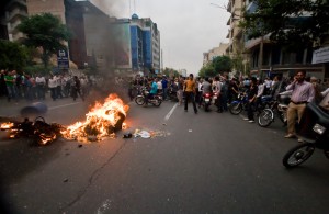 Массовые беспорядки в Тегеране
