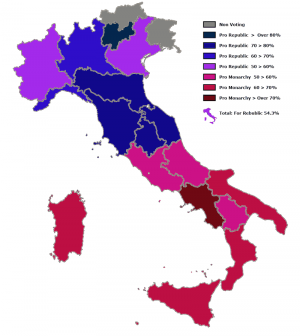 В Италии состоялся референдум за провозглашение республики