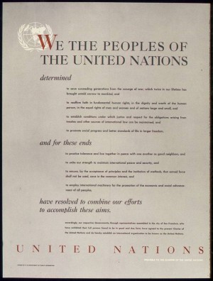 Подписан Устав ООН