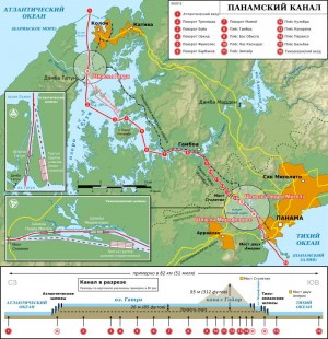 Официальное открытие Панамского канала