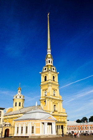 В Петербурге заложен каменный Петропавловский собор