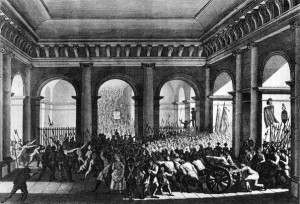 Демонстрация 1792 года в Париже