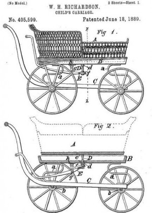 Американец Ричардсон запатентовал детскую коляску
