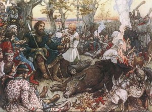 Князья Святополк, Мономах и Святославичи заключили между собой союз