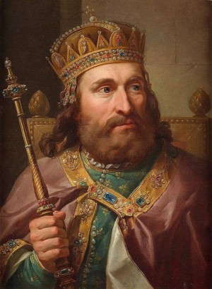 Людовик Великий был коронован королём Венгрии