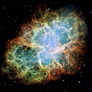 Вспышка сверхновой звезды в созвездии Тельца