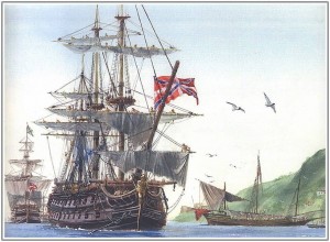 Состоялось морское сражение в районе острова Гогланд