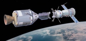 Первая стыковка космических кораблей «Союз-19» и «Аполлон»