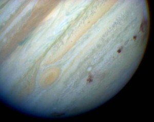Комета Шумейкеров — Леви столкнулась с Юпитером
