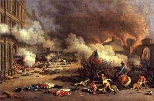 Французская революция: штурм дворца Тюильри, отстранение от власти и арест Людовика XVI