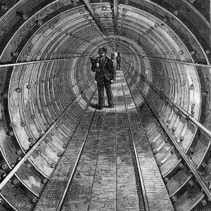 Открыт Гринвичский пешеходный туннель