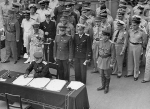 Император Хирохито объявил о капитуляции Японии