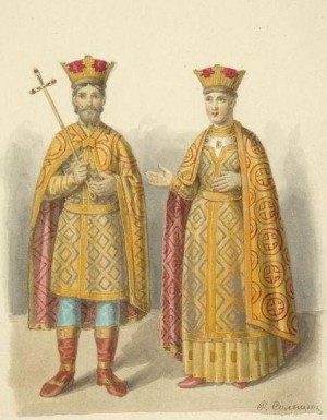 Московский князь венчан на владимирский престол