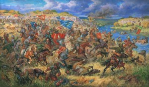 Произошла битва на реке Серице