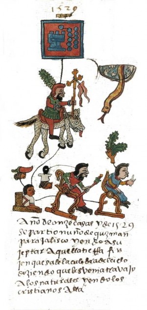 Из-за постоянных атак индейцев Касканес Нуньо Бельтран де Гусман сотоварищи покидают основанный в 1532 году город Гвадалахара