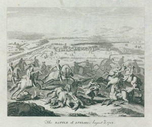 Произошла битва при Луццаре