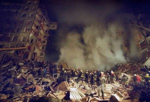 Взрыв на улице Гурьянова в Москве