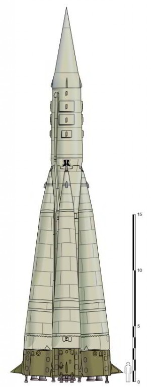 Запущена первая в мире межконтинентальная баллистическая ракета Р-7