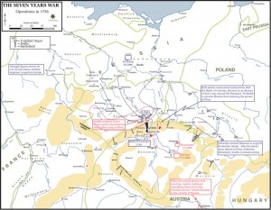 Фридрих Великий вторгся в Саксонию