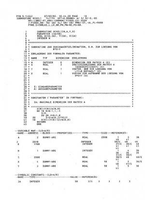 Скомпилирована и запущена первая программа, написанная на «Фортране»