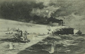 Русская эскадра потопила два английских рыболовных судна