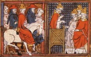 Римский папа Урбан II обратился к монахам аббатства Валломброза поддержать крестовый поход