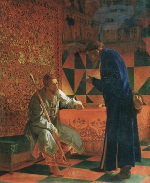По поручению Ивана IV, Малюта «зачитал вины» Старицкому перед его казнью